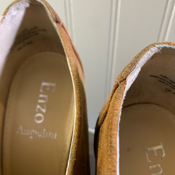 Enzo Angiolini lace up wedge booties - Picture 6 of 7